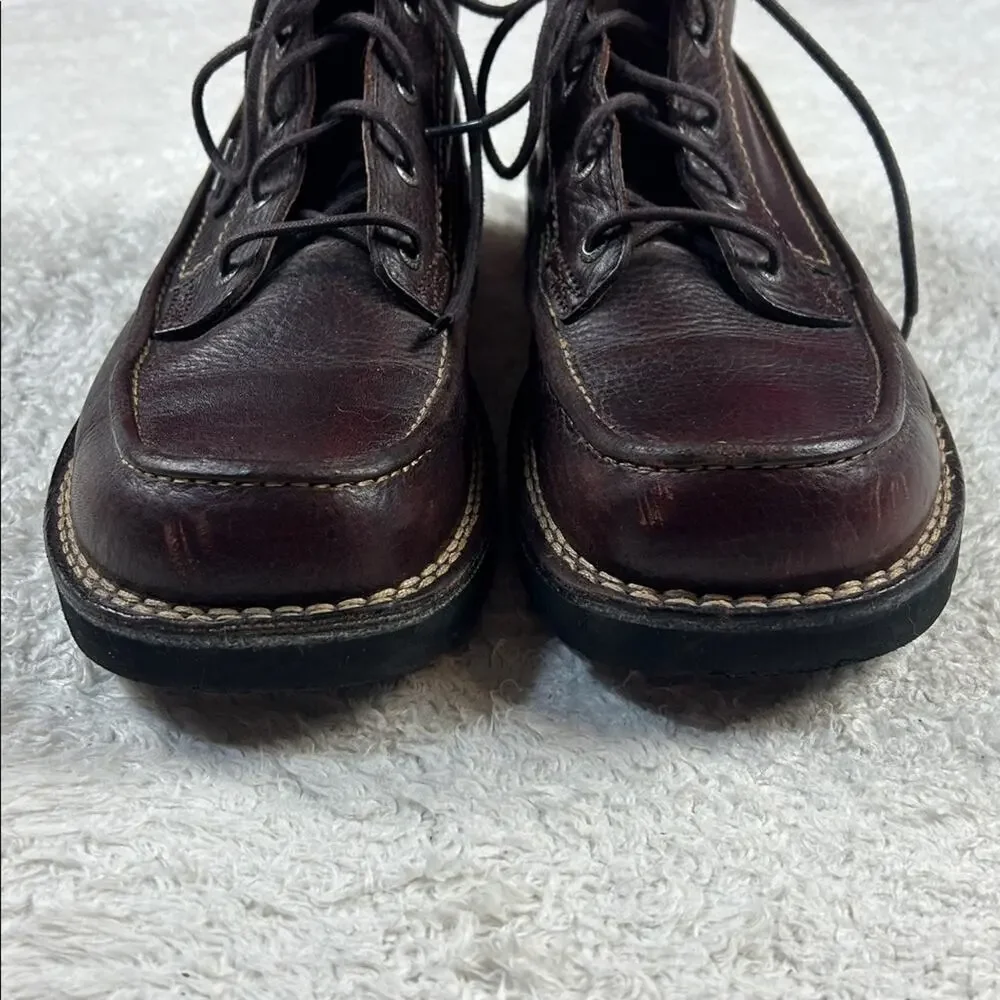 Ariat 4LR brown‎ leather boots - size 10 D